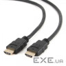 Кабель мультимедійний HDMI M to HDMI M 0.5m Cablexpert (CC-HDMI4-0.5M)
