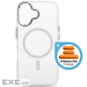 Чохол до мобільного телефона Armorstandart Unit MagCase Apple iPhone 17 Clear Silver + Or (ARM90581)