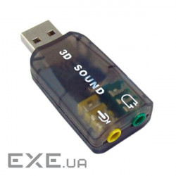 Звукова карта Dynamode USB 6(5.1) каналов 3D RTL (USB-SOUNDCARD2.0)