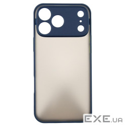 Чeхол-накладка Dengos Matt для iPhone 17 Pro Max Blue (DG-TPU-MATT-172)