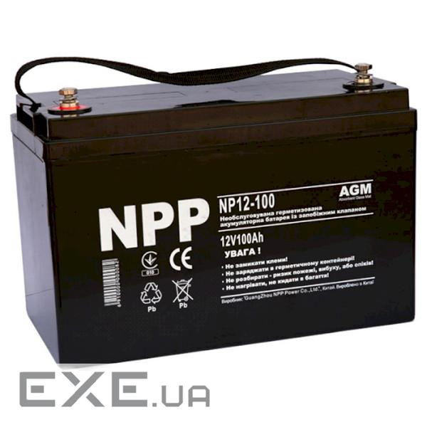 Акумуляторна батарея NPP POWER NP12-100 (12В, 100Ач)