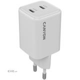 CANYON charger CU45AC GaN 45W 2xPD EU White (CNS-CUW45CC)