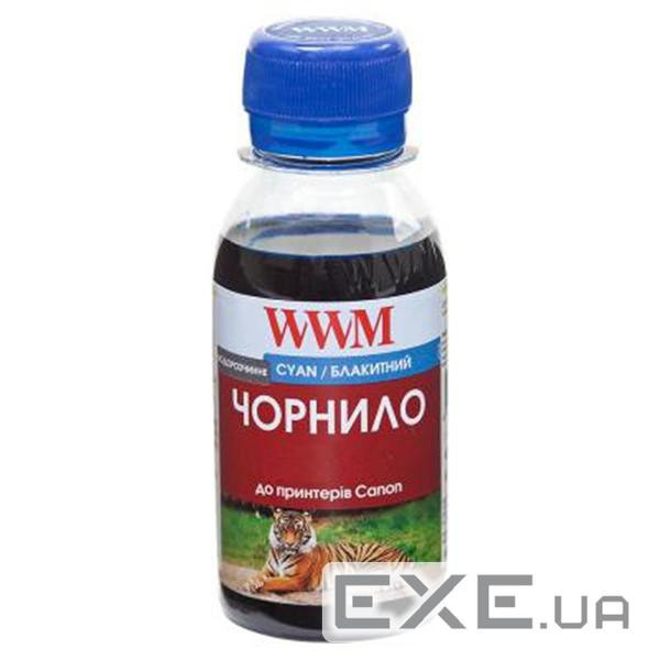 Чорнило WWM Canon CL-511С/CL-513С/CLI-521C 100г Cyan Water-soluble (C11/C-2)