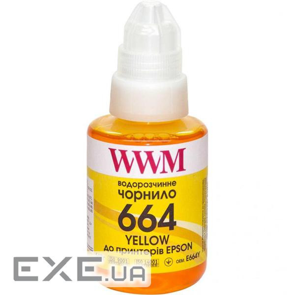 Чорнило WWM Epson L110/L210/L300 140г Yellow (E664Y)