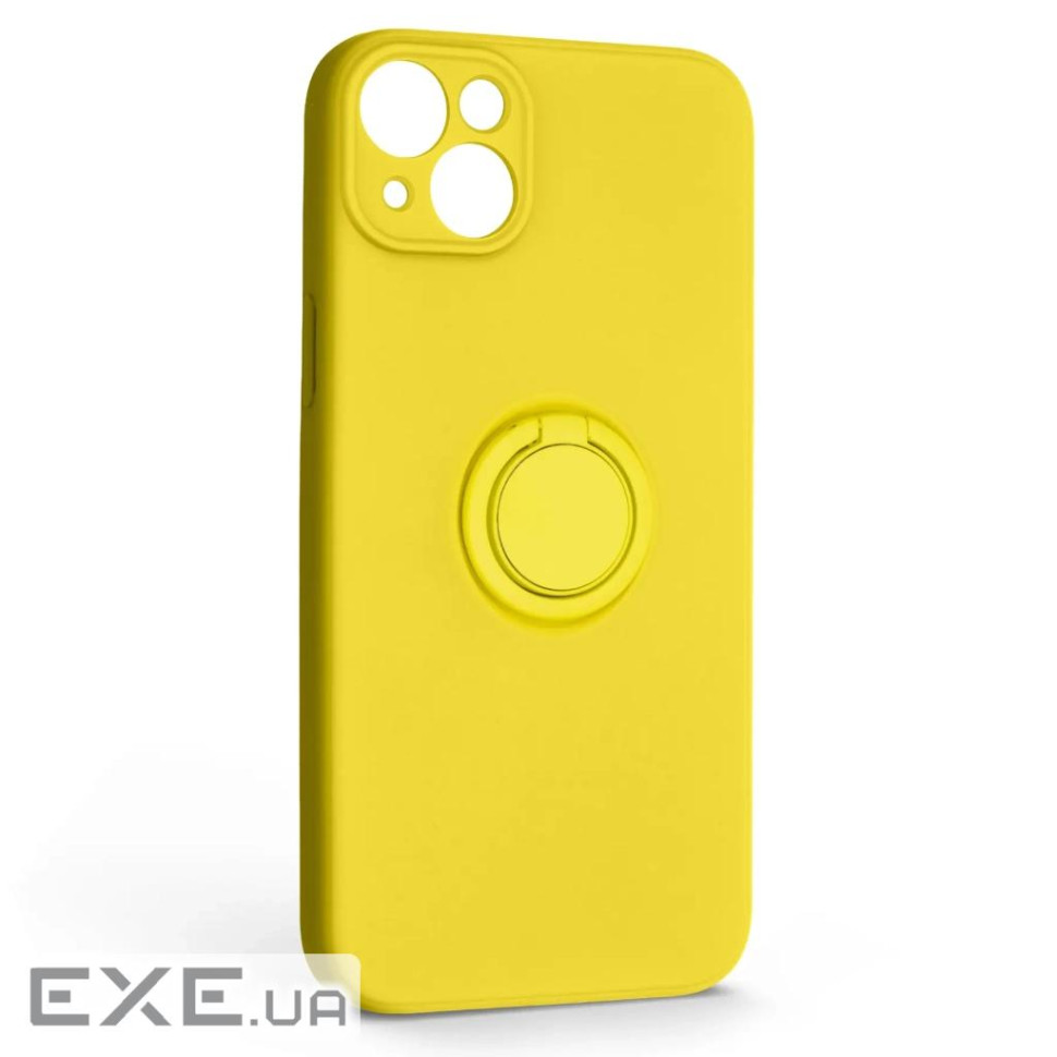 Чохол до мобільного телефона Armorstandart Icon Ring Apple iPhone 14 Plus Yellow (ARM68700)