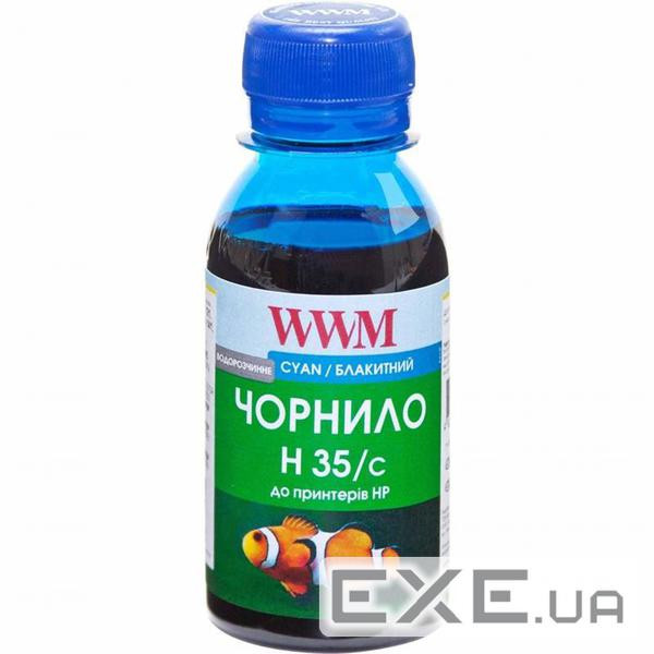Чорнило WWM HP №22/134/121 100г Cyan (H35/C-2)