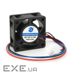 Кулер корпусний 40x40x20mm, 12V / 0.10A, 3pin (YT-CCS-40x40x20 / 3)