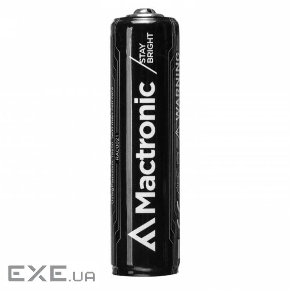 Акумулятор Mactronic Li-ion 18650 3200 mAh (RAC0023)