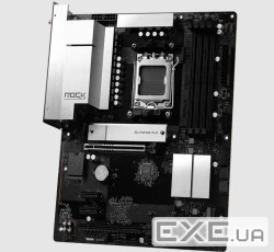 Mатеринська плата sAM5 AMD B650 HDMI 4xDDR5 2хM.2 2.5GbE LAN ATX ASROCK B650 ROCK WIFI 7