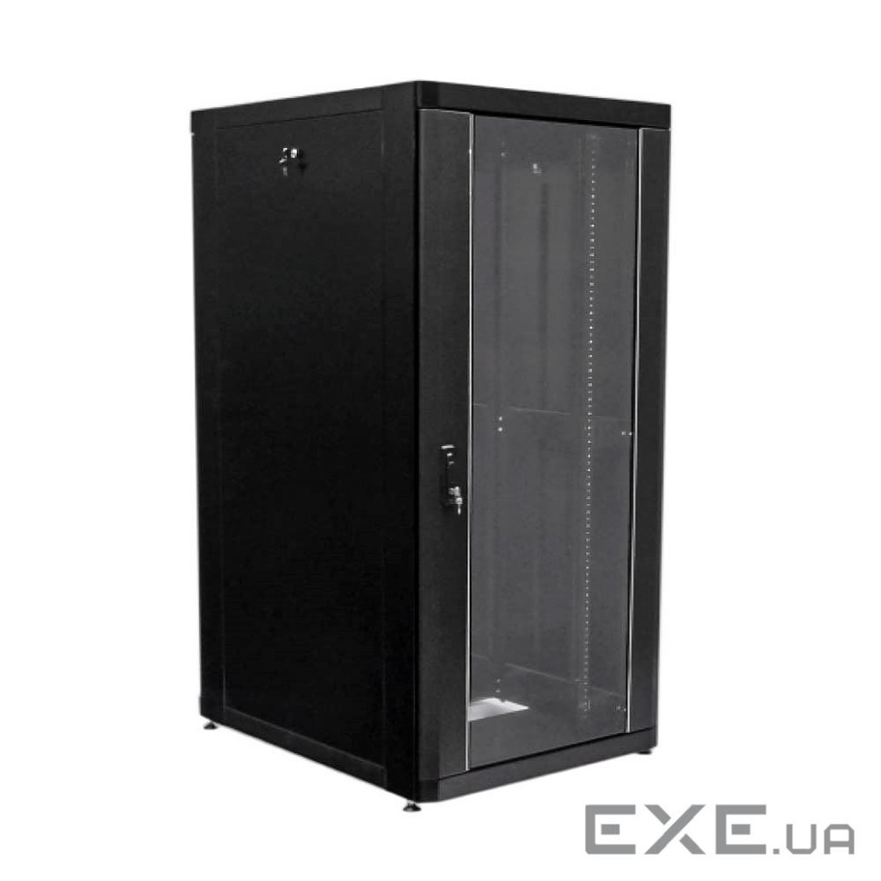 Шафа 19" 24U, 800х1055 мм (Ш*Г), чорна (UA-MGSE24810MB)