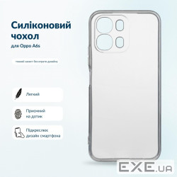 Чохол до мобільного телефона BeCover Silicone Oppo A6s Transparent (716076)