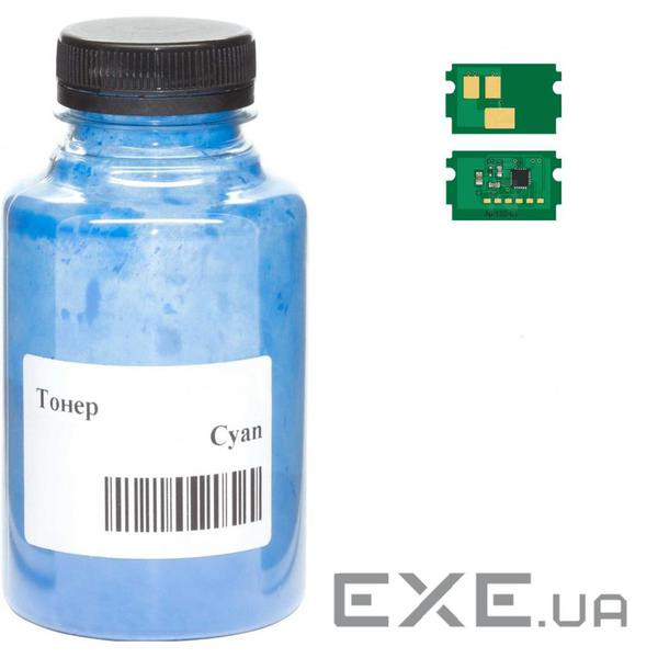 Тонер Kyocera TK-5240, 90г Cyan +chip AHK (3203561)