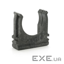 Кріплення для гофри / труби чорна 25мм (пач. 50шт. ціна за пачку) (YT21345) ) (YT21345)