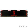 Модуль памяти DDR4 8GB/3200 Goodram Iridium X Black (IR-S3200D464L16SA/8 (IR-S3200D464L16SA/8G_Bulk)