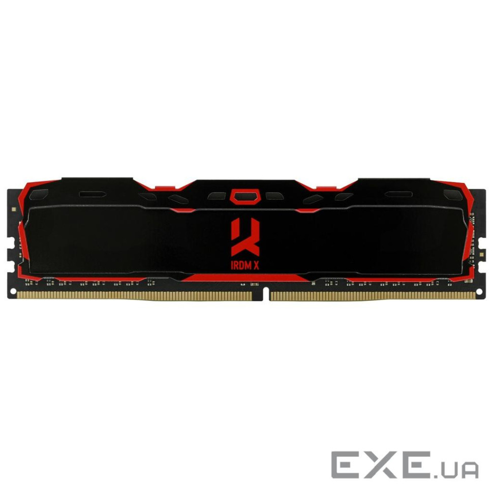 Модуль памяти DDR4 8GB/3200 Goodram Iridium X Black (IR-S3200D464L16SA/8 (IR-S3200D464L16SA/8G_Bulk)