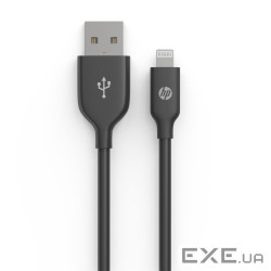 Дата кабель USB 2.0 AM to Lightning 1.0m 2.4A MFI HP (HP_DHC-MF101-1m)
