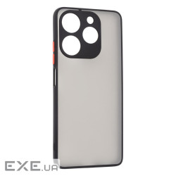 Чохол-накладка Armorstandart Frosted Matte для Tecno Spark 10 Pro (KI7) Black (ARM70501)