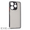 Чохол-накладка Armorstandart Frosted Matte для Tecno Spark 10 Pro (KI7) Black (ARM70501)