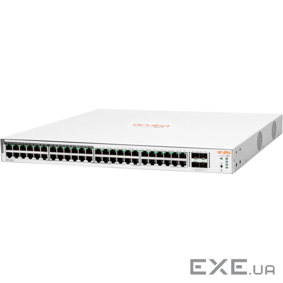 Комутатори Aruba Instant On 1830 48G 24p CL4 PoE 4S FP 370W Switch HPE JL815A