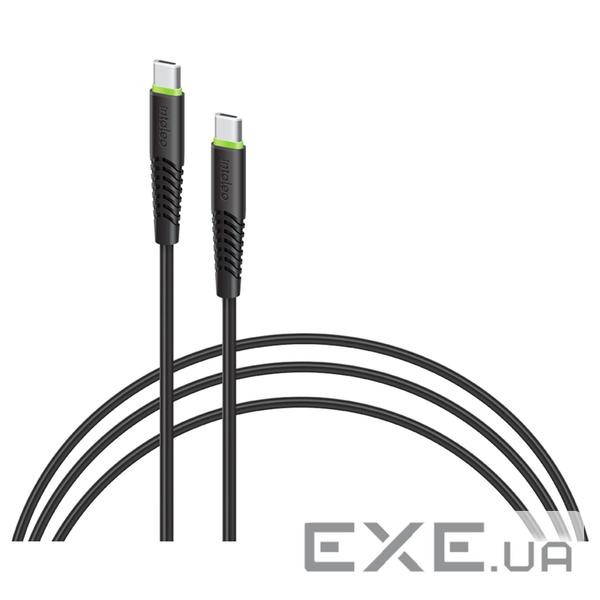 Дата кабель USB-C to USB-C 0.2m CBFLEXTT0 60W Intaleo (1283126559495)