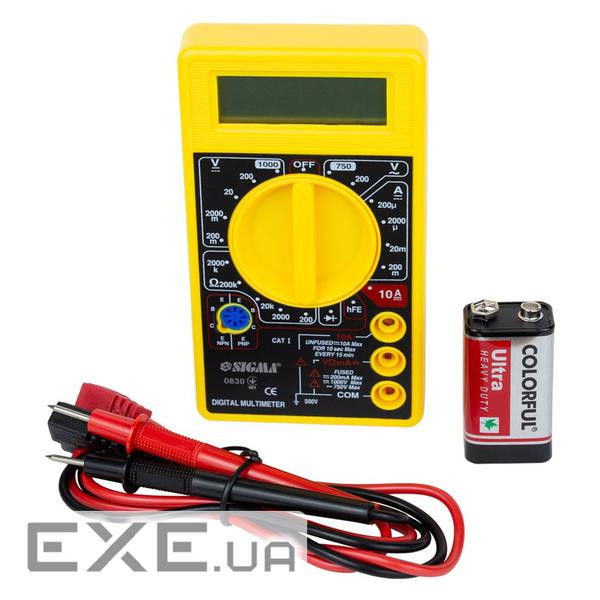 Цифровий мультиметр Sigma 4008571