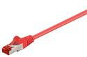 Патч-корд екранований RJ45 SFTP6 10.0m, patch AWG28 LSOH D=6.0mm Cu Gold, червоний (75.06.8283-10)