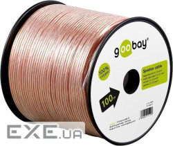 Кабель Goobay аудіо в бухті FreeEnd Audio, 100m 2x1.5mm D=6.0mm 96жил Cu, HQ (75.01.5129-4)