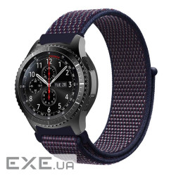 Ремінець BeCover Nylon Style для Amazfit Stratos 1/2/2S/3/GTR 2/GTR 47mm/GTR Lite 47mm/Nexo/ (705890)