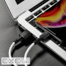 Кабель BOROFONE BX31 Soft silicone Lightning devices 1m. White (BX31LW)