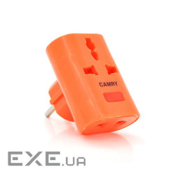 Розетка трійник універсальний Т подібний YT162, Orange, Q12 (FM-YT162) YT162, Orange, Q12 (FM-YT162)