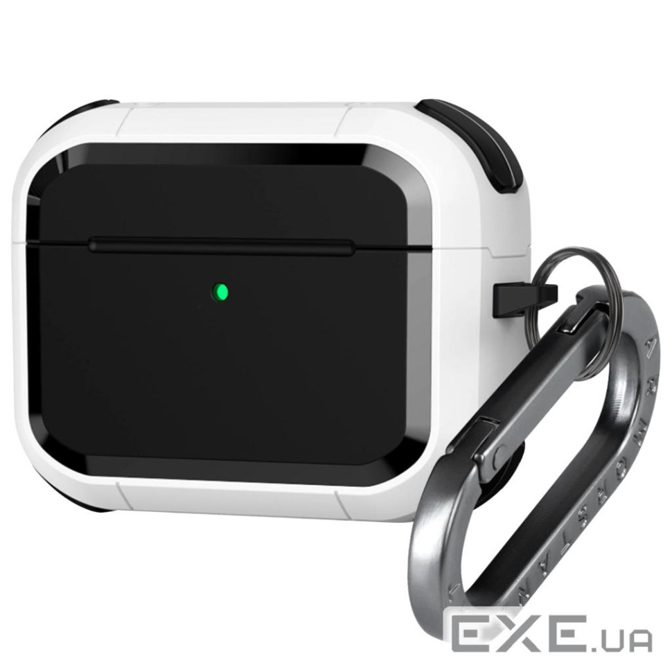 Чохол для навушників Armorstandart Panzer для Apple Airpods Pro 3 White (ARM88290)