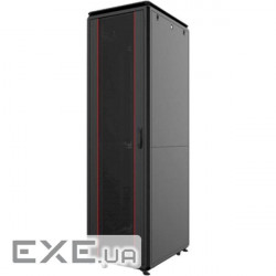 Шафа напольна Mirsan GTV 19" 32U 600x600, RAL 9005 (MR.GTV32U66DE.01)