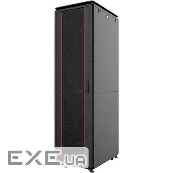 Шафа напольна Mirsan GTV 19" 32U 600x600, RAL 9005 (MR.GTV32U66DE.01)