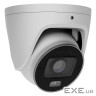 5 Mp IP варіофокальна відеокамера з гібридним підсвічуванням Ajax TurretCam HLVF (5 Mp) White (2.8-1