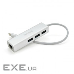 Мережа карта Ethernet Veggieg Контролер Type-C to Ethernet U3J-3C-S