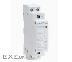 Контактор CHNT NCH8-20 / 02 220V,20А, 4kW, 2NC, на DIN-рейку, 85*65,5*18мм