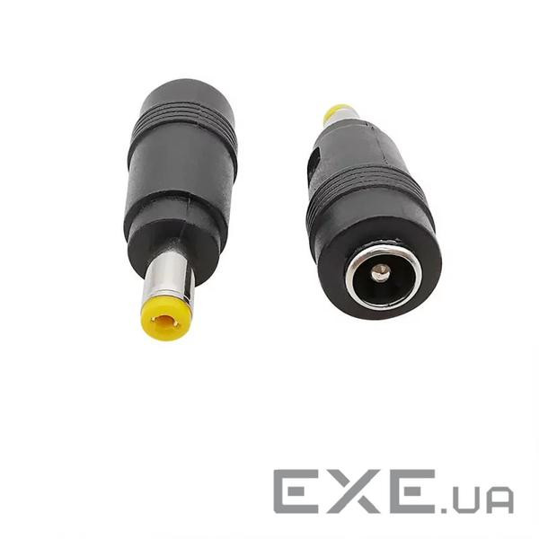 Перехідник живлення Jack DC M/F,5.0x3.0mm до 5.5x2.1mm адаптер,чорний (84.00.7109-1) (84.00.7109-1)
