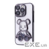 Чохол Shining Bear Case iPhone 15 Pro black (55918 black)