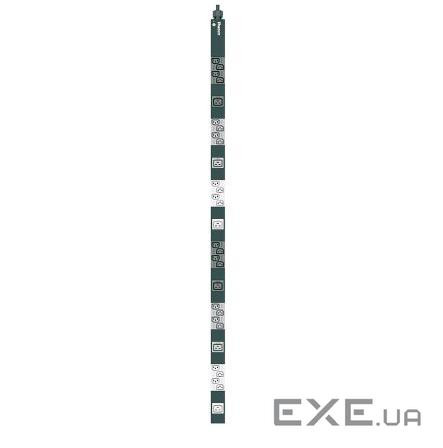 Блок розеток PDU 32A, 3ф. 230V, 24хC13 and 6хC19, шнур 3 м IEC 60309 (P30B13M)