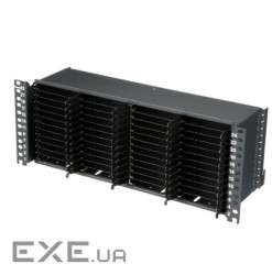 Полиця 19" 4U, для 48-и 6-порт оптичних касет (FLEX4UPN06)