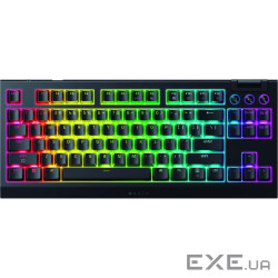 Клавіатура механічна RAZER BlackWidow V4 Low-Profile, TKL, Yellow switch (RZ03-05450100-R3M1)