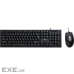 Комплект AOC KM160B USB UA Black (KM160B/97)