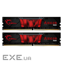 Модуль пам'яті G. SKILL Aegis DDR4 3200MHz 32GB Kit 2x16GB XMP (F4-3200C16D-32GIS)