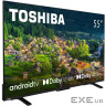 TV 55 Toshiba 55UA2363DG UHD/LED/T2/Android 11/2 x 10W/Dolby Digital/HDMI/Wi-Fi/VESA 200 x 200 M4/Bl