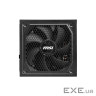 Блок живлення MSI ATX 1000W MAG A1000GL PCIE5 II, EU, 1000W, Fully-Modular, 80 Plus Gold MSI MAG A