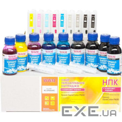 Комплект перезаправних картриджів WWM Epson SureColor SC-P600/P800 (RC.EP600ARC)