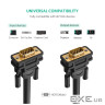 Кабель мультимедійний VGA M to VGA M 1.5m VG101 black Ugreen (11630)