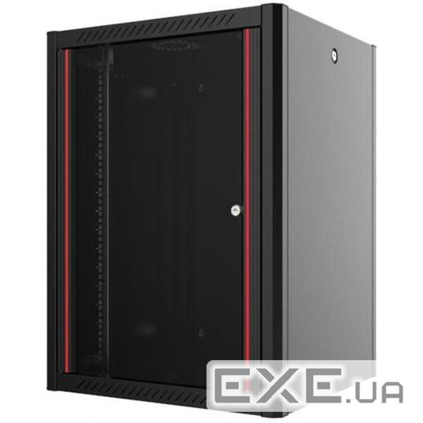 Шафа настінна Mirsan WTN 19" 9U 600x560, RAL 9005 (MR.WTN09U56DE.01)