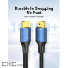 Кабель Vention Cotton Braided HDMI-A Male to Male HD v2.1 Cable 8K 5M Blue Aluminum Alloy Ty (ALGLJ)