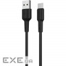 Кабель BOROFONE BX30 Silicone Charging Data Cable for USB-C 1м Black (BX30CB)